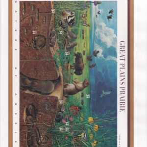 Scott #CP623 (3506) Great Plains Prairie Commemorative Panel Stamp Sheet