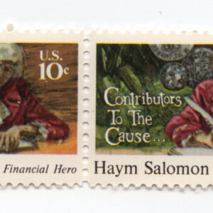 Scott #1561 Haym Salomon Financial Hero 5¢ Pair of Stamps - MNH