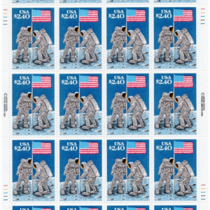 Scott #2419 Moon Landing (Neil Armstrong) Full Sheet of 20 Stamps - MNH