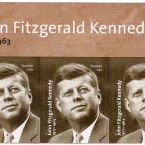 Scottt #5175 John F. Kennedy Title Block of 3 Forever Stamps - MNH Top