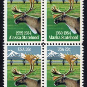 Scott #2066 Alaska Statehood Block of 4 stamps - MNH