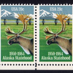Scott #2066 Alaska Statehood Pair of Stamps - MNH