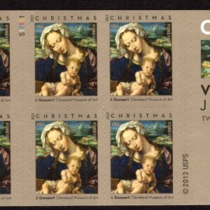 Scott #4815a Madonna & Child (Gossaert) Booklet of 20 Stamps - MNH