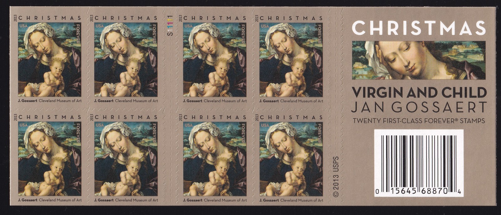 Scott #4945a Christmas Magi (Bethlehem) Booklet of 20 Stamps - MNH