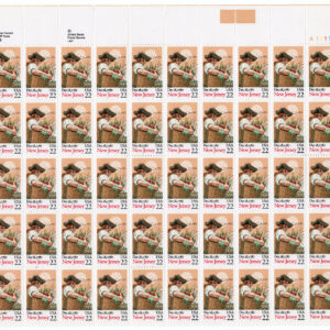 Scott #2338 New Jersey 22¢ Sheet of 50 Stamps - MNH