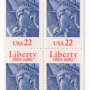 Scott #2224 Statue of Liberty Block of 4 Stamps - MNH