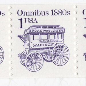 Scott #1897-2452d-2464 1800s Wagons 5 Stamp Coils (15 stamps) - MNH