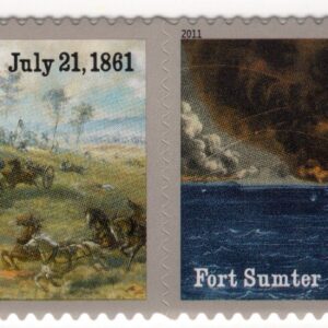 Scott #4522-4523a 1861 Civil War Joined Pair of Forever Stamps - MNH