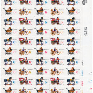Scott #1418b (1415-18) Christmas Toys Sheet of 50 Stamps - MNH