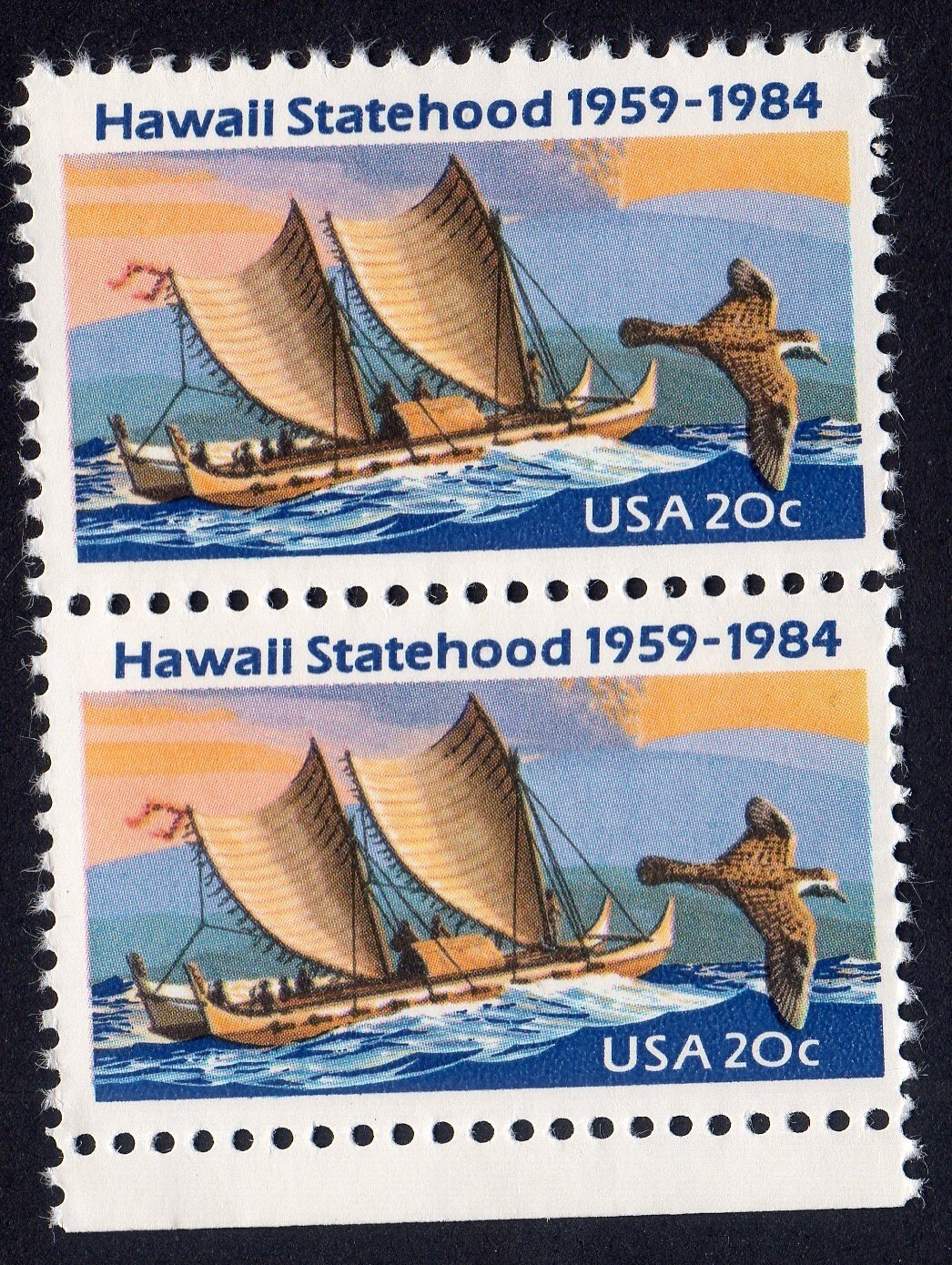 Scott #2080 Hawaii Pair of Stamps - MNH