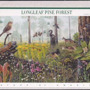 Scott #3611 LongLeaf Pine Forest (Nature Series) Sheet of 10 Stamps - Sealed Whi