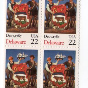 Scott #2336 Delaware Block of 4 Stamps - MNH