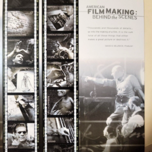 Scott #3772 "American Filmmaking Sheet of 10 Stamps - MNH