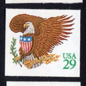 Scott #2595-2596-2597 Eagle & Shield Single Stamps - MNH