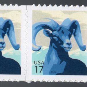 Scott #4138 Bighorn Sheep Pair of Stamps - MNH