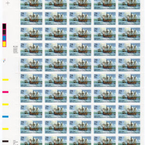Scott #2805 Columbus - Puerto Rico Sheet of 50 Stamps - MNH