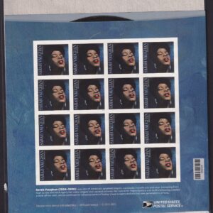 Scott #5059 Sarah Vaughan Sheet of 16 Forever Stamps - Sealed