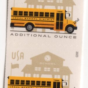 Scott #5741 School Bus Additional Ounce (24¢) Pair of Coil Stamps - MNH