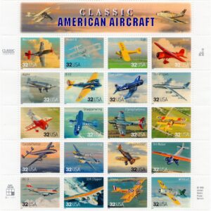 Scott #3142 Classic American Aircraft Sheet of 20 Stamps - MNH
