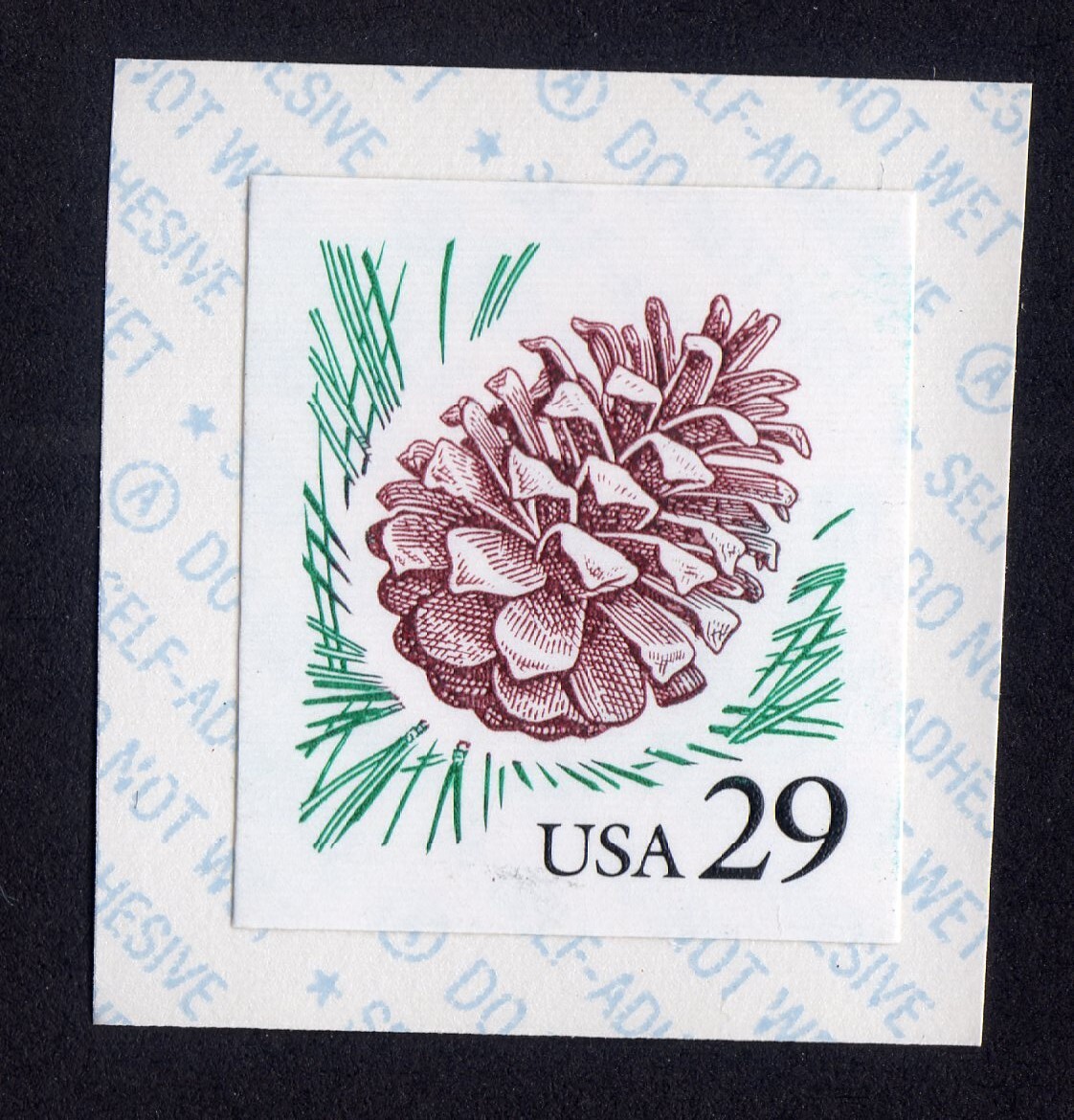 Scott #2491c Pine Cone Coil Single Stamp - MNH
