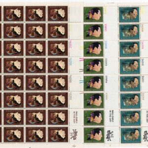 Scott #1484-1485-1486-1487 Cather Tanner Jeffers Gershwin Sheet of 50 Stamps MNH