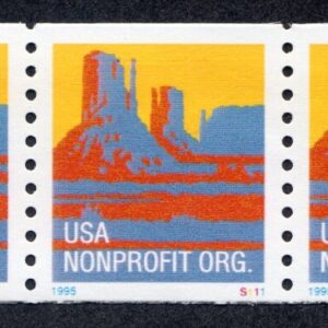 Scott #2902 Butte Plate Number Coil (PNC5) of 5 Stamps - MNH P#S111