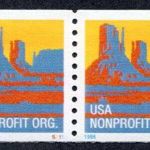 Scott #2902 Butte Plate Number Coil (PNC5) of 6 Stamps - MNH P#S111