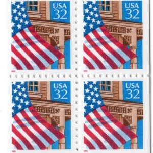 Scott #BK226 (2916a) Flag Over Porch Complete Booklet of 20 Stamps - MNH P#11111