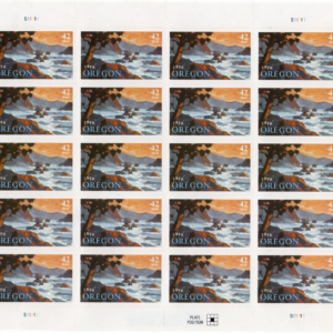 Scott #4376 Oregon Full Sheet of 20 Stamps - MNH