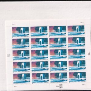 Scott #3862 World War 2 Memorial Sheet of 20 Stamps - Sealed White