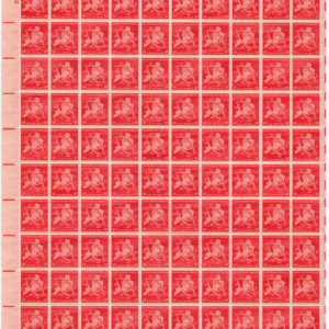 Scott #c38 Map of 5 Buroughs Airmail Sheet of 100 Stamps - MNH #2 P#23851