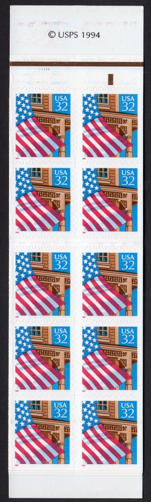 Scott #BK228A (2921c) Flag Over Porch Booklet of 30 Stamps - MNH