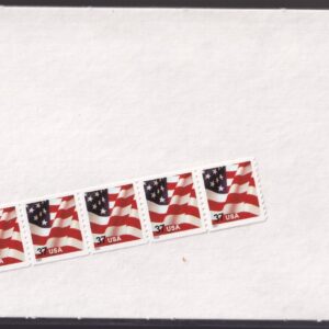 Scott #3631 Waving Flag Coil of 5 Stamps - Sealed