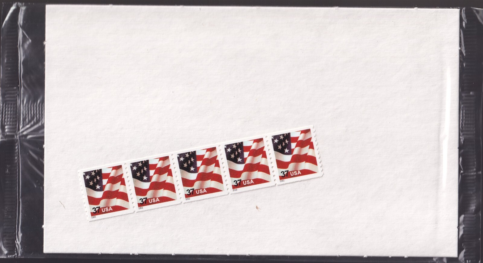 Scott #3631 Waving Flag Coil of 5 Stamps - Sealed