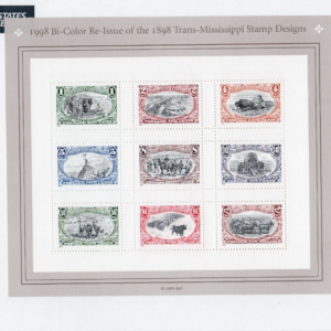 Scott #3209 Trans-Mississippi (Cattle in Storm) Sheet of 9 Stamps - Sealed White
