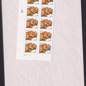 Scott #3036a Red Fox Half Sheet (Plate Block) of 10 Stamps - Sealed