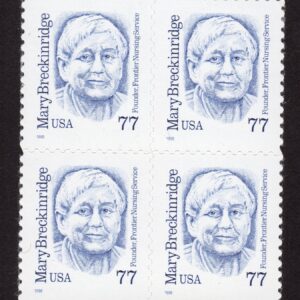 Scott #2942 Mary Breckinridge Block of 4 Stamps - MNH