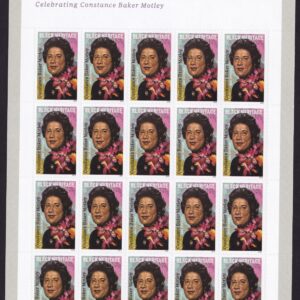 Scott #5830 Constance Baker Motley Full Sheet of 20 Forever Stamps - MNH UV