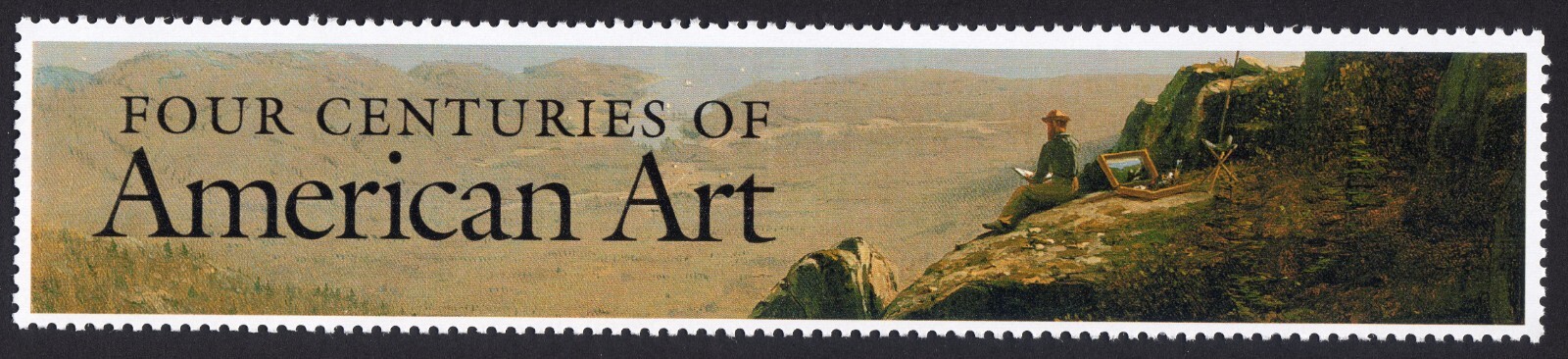 Scott #3236 American Art Title Strip - No Stamps