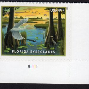 Scott #5751 Florida Everglades Plate # Single Priority Mail Stamp - MNH UV