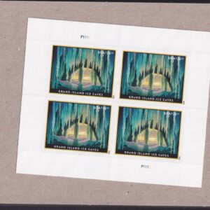 Scott #5430 Grand Ice Caves Priority Mail Express Sheet of 4 Stamps - Sealed