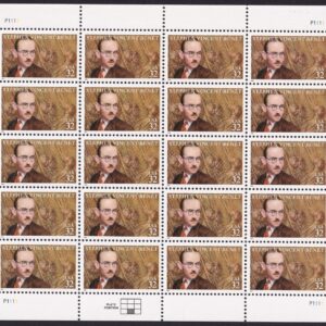 Scott #3221 Stephen Vincent Benet Sheet of 20 Stamps - MNH