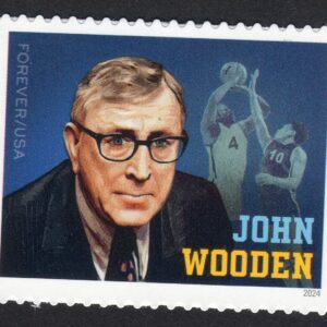 Scott #5833 John Wooden UCLA Single Forever Stamp - MNH UV