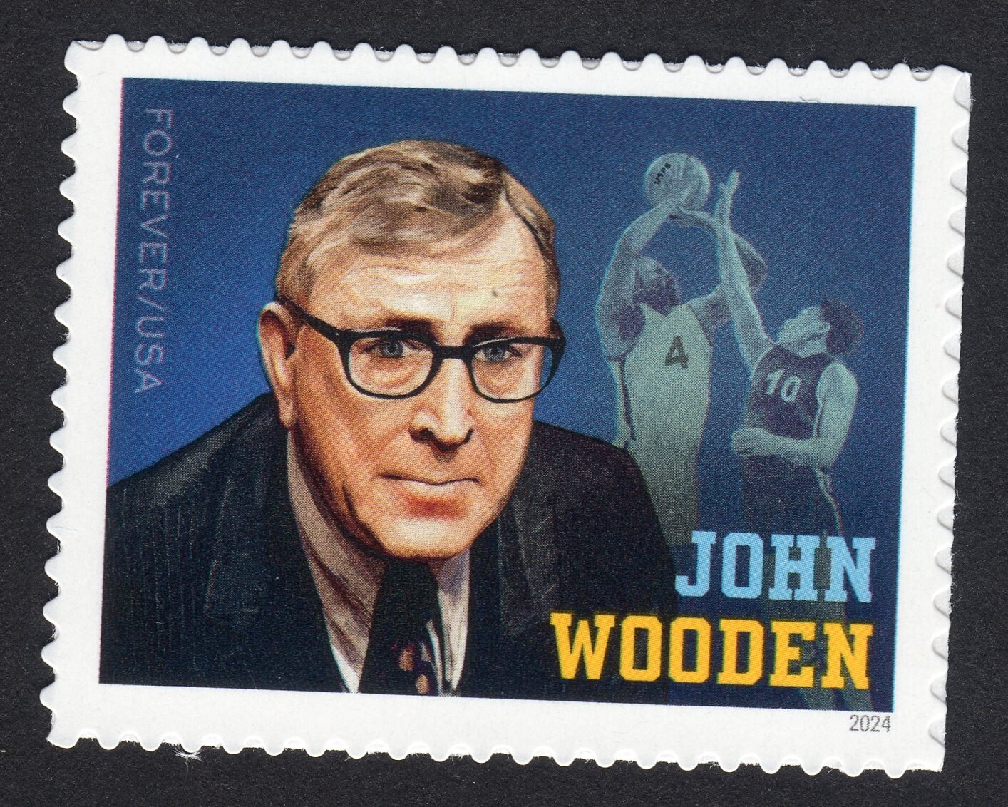 Scott #5833 John Wooden UCLA Single Forever Stamp - MNH UV
