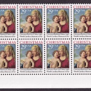Scott #2789 Madonna & Child (Cima) Plate Block of 20 Stamps - MNH P#111-1 LR