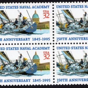 Scott #3001 Naval Academy (Annapolis, MD) Block of 4 Stamps - MNH