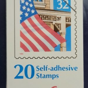 Scott #BK228 (2921a) Flag Over Porch Booklet of 20 Stamps - MNH P#21221