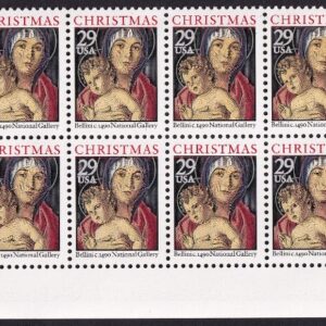 Scott #2710 Madonna & Child (Bellini) Plate Block of 20 Stamps - MNH PC#5