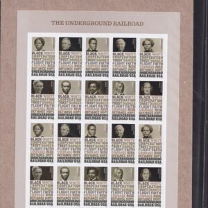 Scott #5843a (5834-43) Underground Railroad Sheet of 20 Forever Stamps Sealed UV
