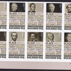 Scott #5843a (5834-43) Underground Railroad Plate Block of 10 Stamps - MNH Bott